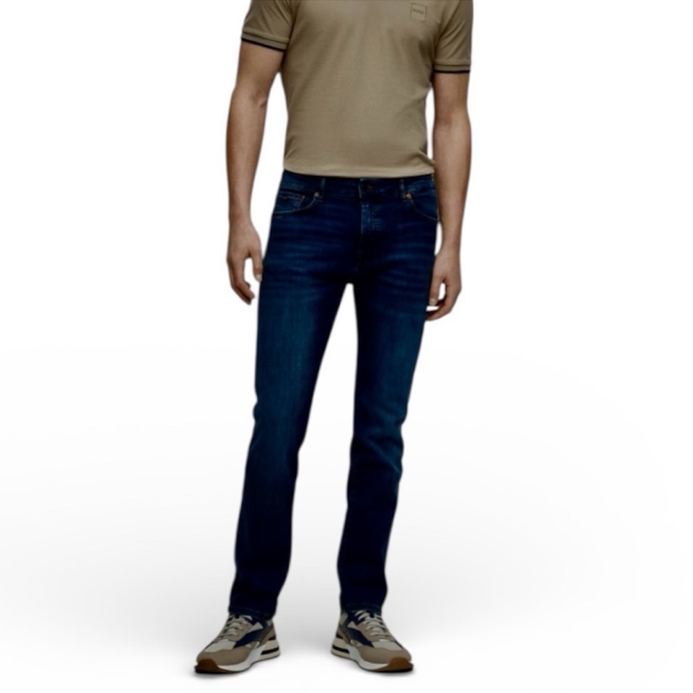 Boss Dark Blue Slim Jeans